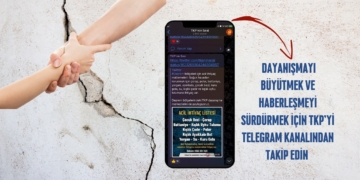 Dayanışma için Telegram kanalımızda buluşalım