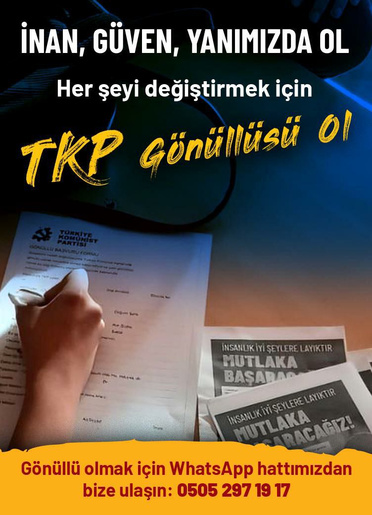 TKP Gönüllüsü Ol
