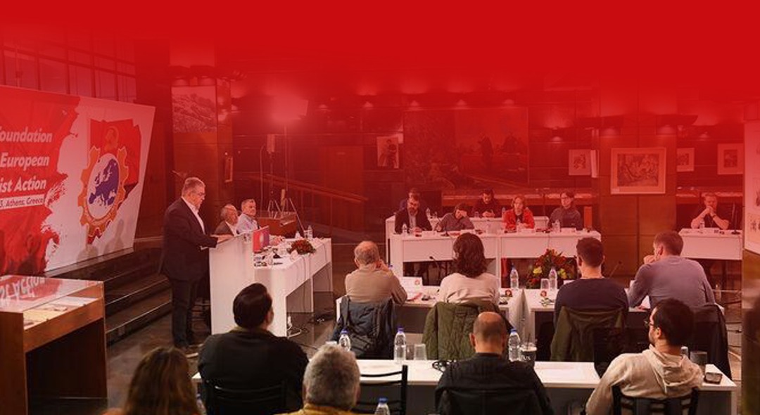 Η αντιπροσωπεία του TKP ήταν παρούσα στην ιδρυτική συνάντηση του Ευρωπαϊκού Κομμουνιστικού Κινήματος – Κομμουνιστικό Κόμμα Τουρκίας
